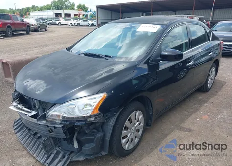 2015 Nissan Sentra S from USA, damaged, VIN 3N1AB7AP5FY224983